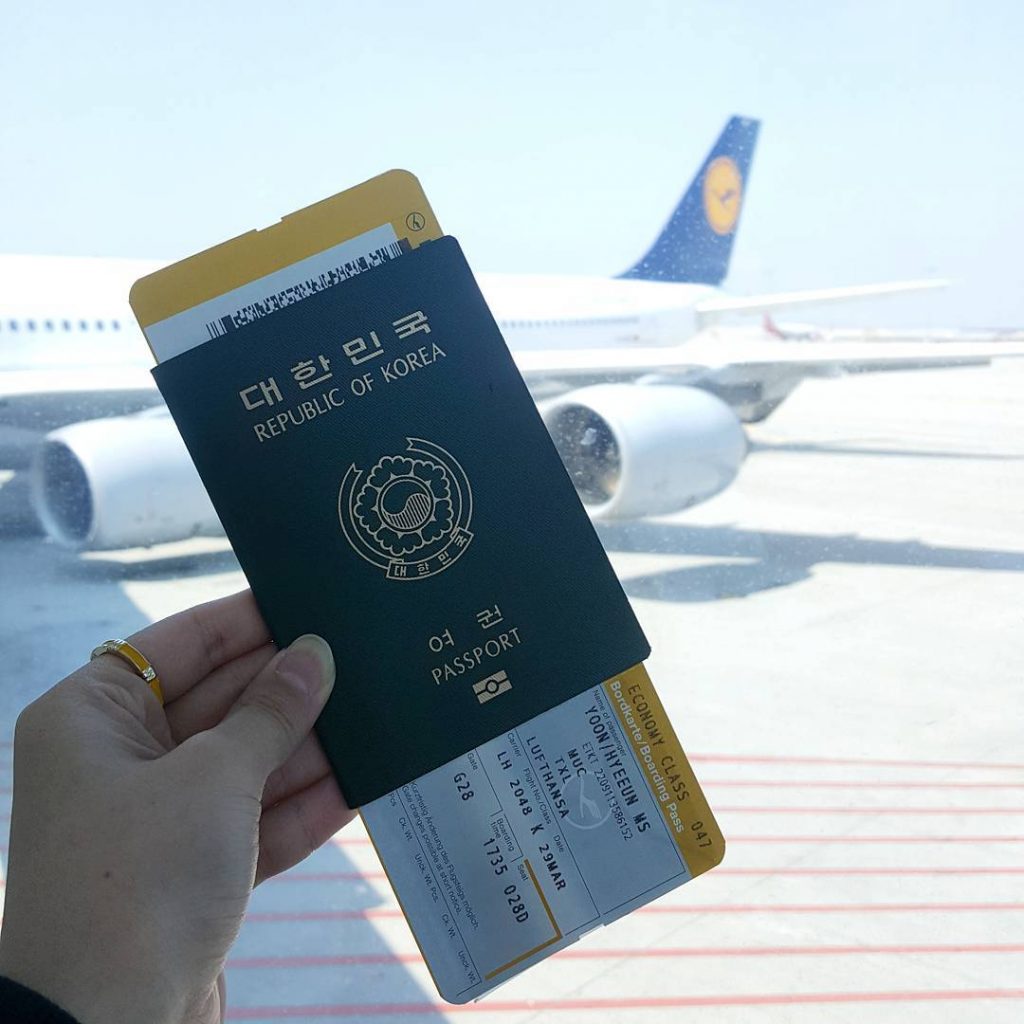 Hộ chiếu đi du lịch Hàn Quốc
